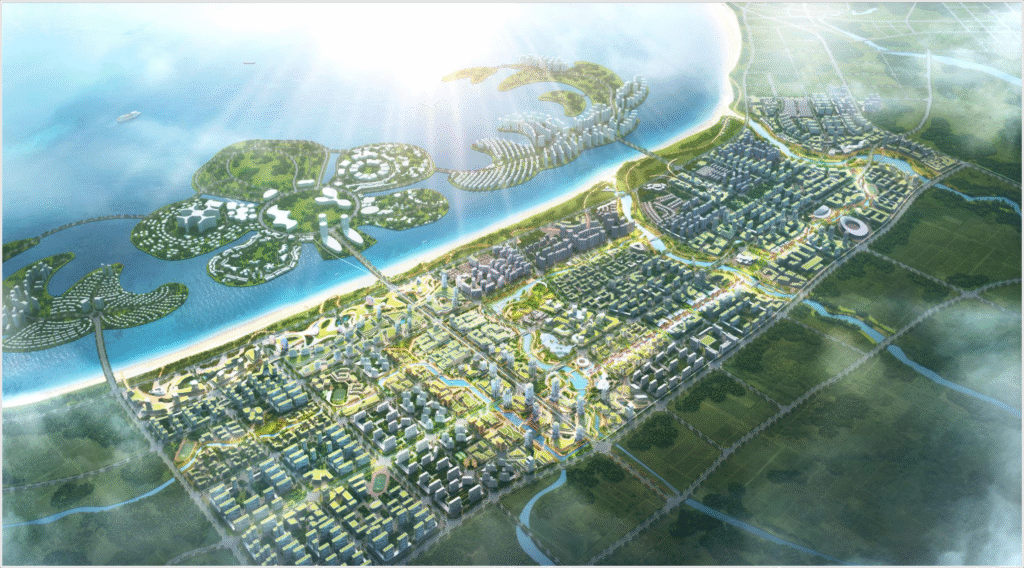 洋浦规划全景图